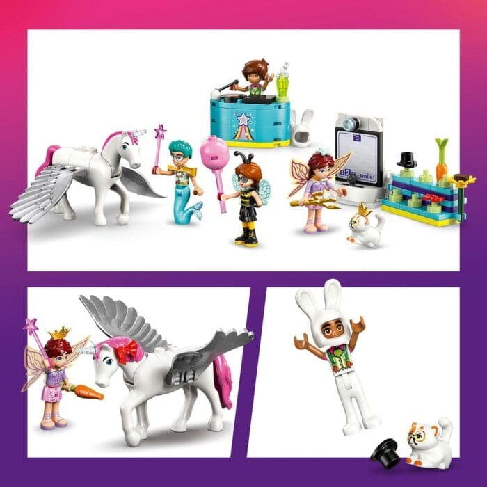 LEGO FRIENDS BAL MASCAT CU UNICORNUL SI ZANA 42661 - imagine 7