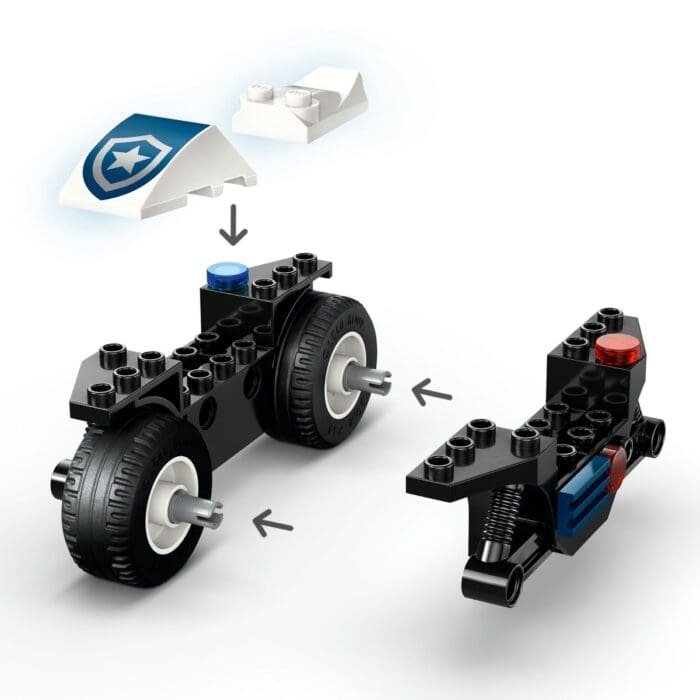 LEGO CITY URMARIRE CU MOTOCICLETA DE POLITIE 60455 - imagine 7