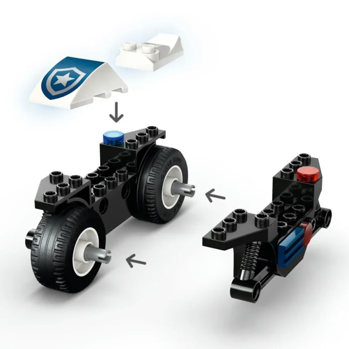 LEGO CITY URMARIRE CU MOTOCICLETA DE POLITIE 60455 - imagine 16