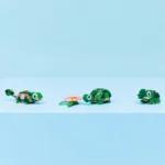 LEGO CREATOR BROASCA TESTOASA CU O FLOARE DE NUFAR 31377 - imagine 16