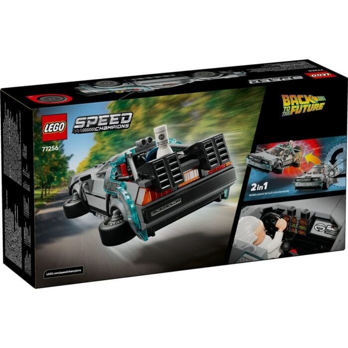 LEGO SPEED CHAMPIONS MASINA TIMPULUI DIN INAPOI IN VIITOR 77256 - imagine 7