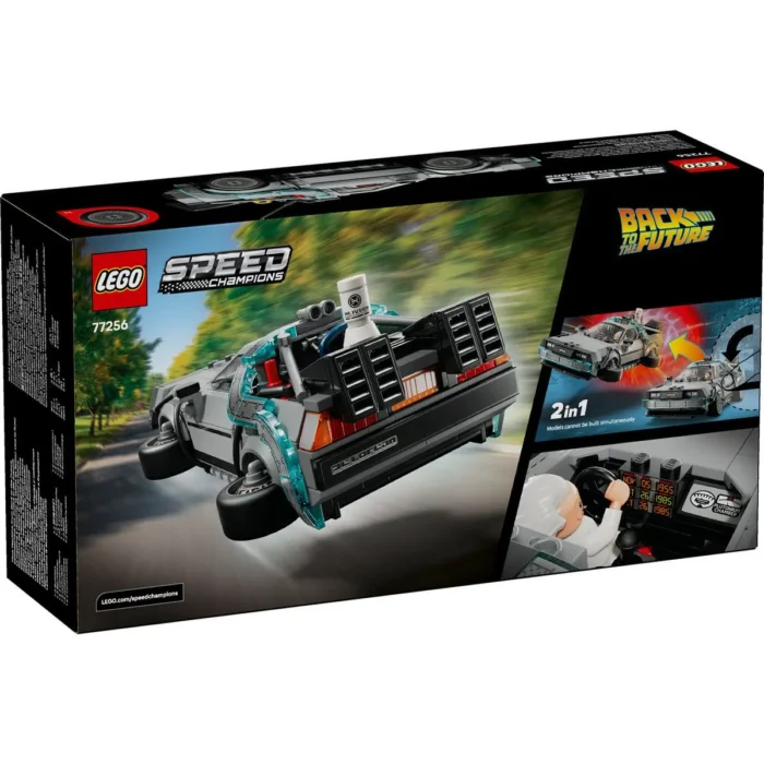 LEGO SPEED CHAMPIONS MASINA TIMPULUI DIN INAPOI IN VIITOR 77256 - imagine 15