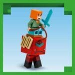 LEGO MINECRAFT BATALIE DEASUPRA LAVEI ÎN NETHER 21266 - imagine 7