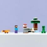 LEGO MINECRAFT AVENTURA DIN TAIGA A LUI STEVE 21583 - imagine 7