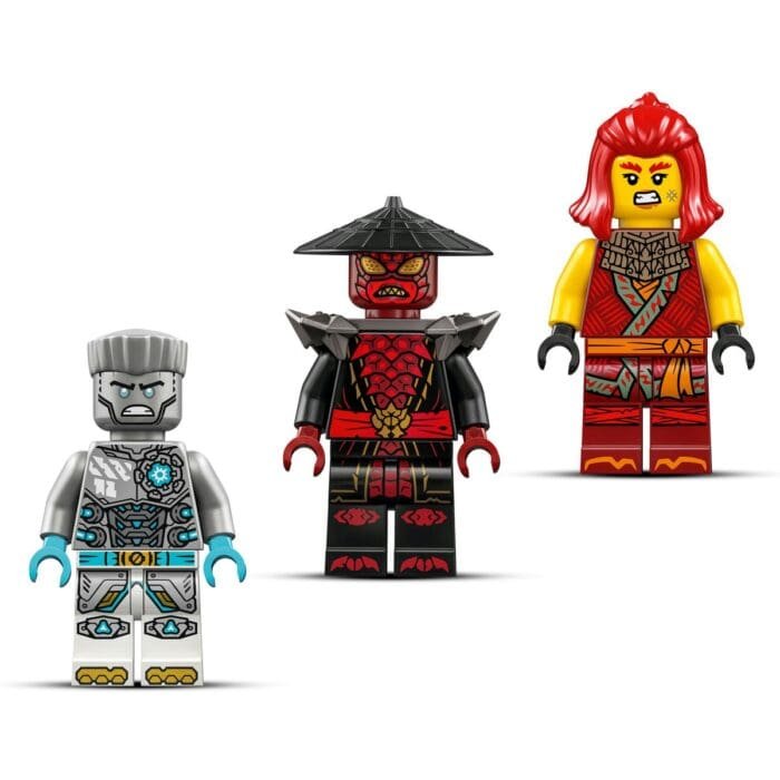 LEGO NINJAGO COSTUMUL ROBOT DE LUPTA AL LUI ZANE 71827 - imagine 7