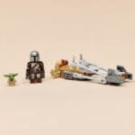 LEGO STAR WARS MOTOCICLETA RAPIDA A LUI MANDALORIAN SI GROGU 75436 - imagine 8