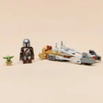 LEGO STAR WARS MOTOCICLETA RAPIDA A LUI MANDALORIAN SI GROGU 75436 - imagine 16