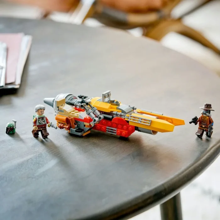 LEGO STAR WARS SPEEDERUL LUI COBB VANTH 75437 - imagine 16