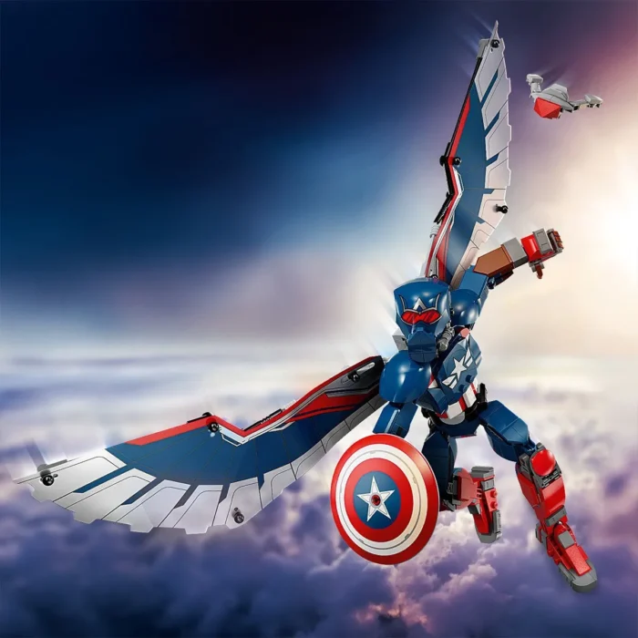 LEGO SUPER HEROES FIGURINA DE CONSTRUCTIE CAPITANUL AMERICA 76296 - imagine 16