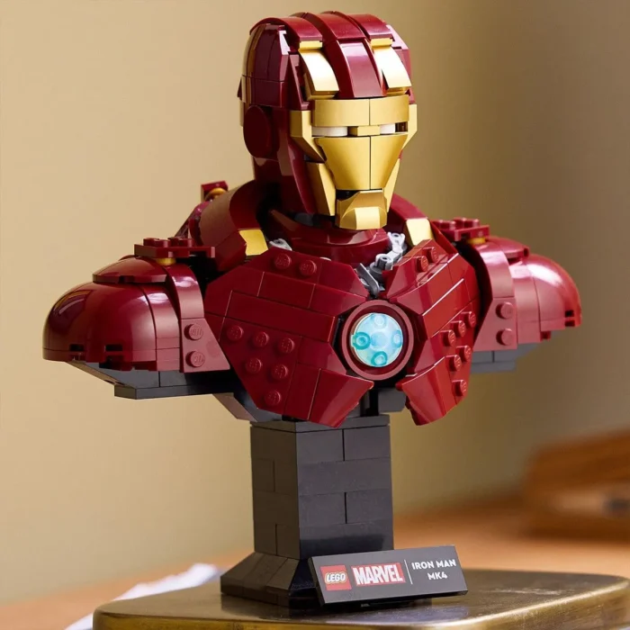 LEGO SUPER HEROES BUST IRON MAN 76327 - imagine 16