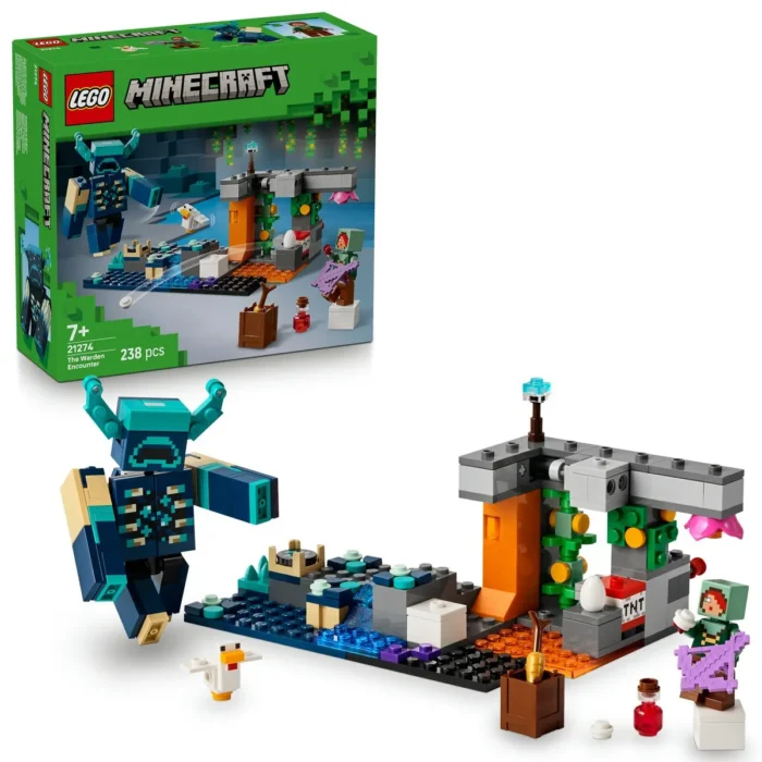 LEGO MINECRAFT INTALNIREA CU TEMNICERUL 21274 - imagine 16