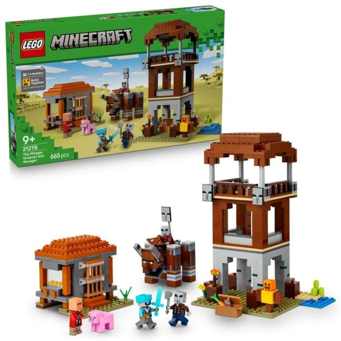 LEGO MINECRAFT AVANPOSTUL JEFUITORULUI SI DISTRUGATOR 21278 - imagine 8