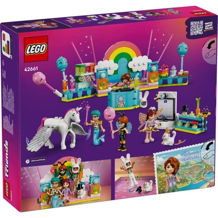 LEGO FRIENDS BAL MASCAT CU UNICORNUL SI ZANA 42661 - imagine 8