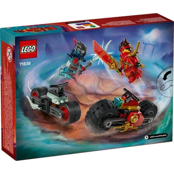LEGO NINJAGO CURSA DE VITEZA CU MOTOCICLETA LUI KAI 71838 - imagine 8