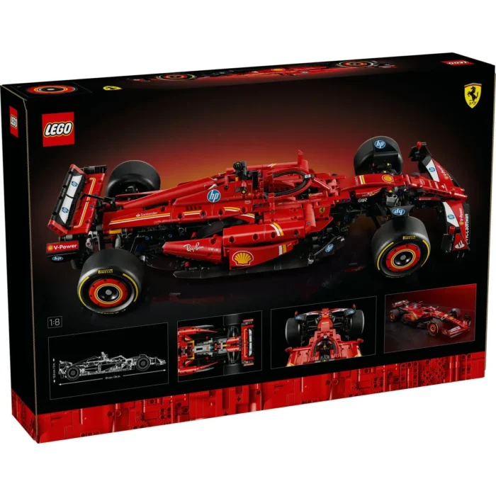 LEGO TECHNIC MASINA F1 FERRARI SF-24 42207 - imagine 17