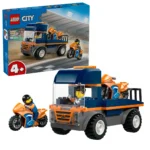 LEGO CITY TRANSPORTOR DE MOTOCICLETE 60491 - imagine 16