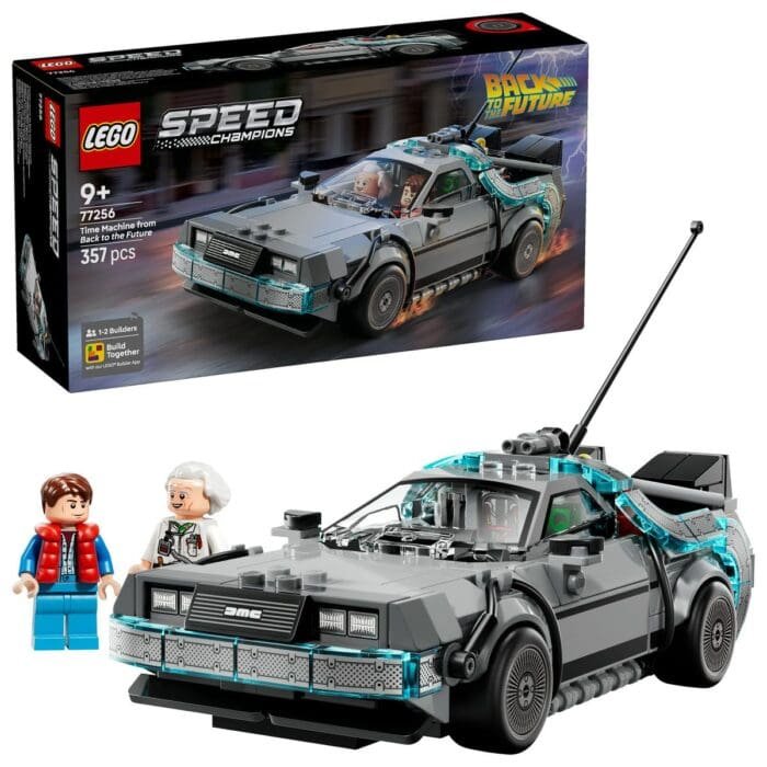 LEGO SPEED CHAMPIONS MASINA TIMPULUI DIN INAPOI IN VIITOR 77256 - imagine 8