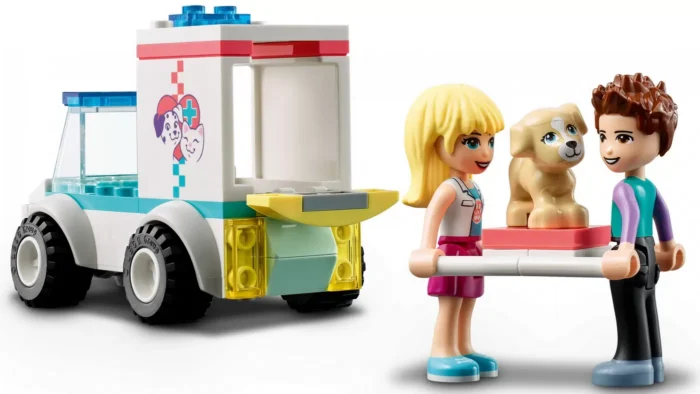 LEGO FRIENDS AMBULANTA CLINICII ANIMALUTELOR 41694 - imagine 16