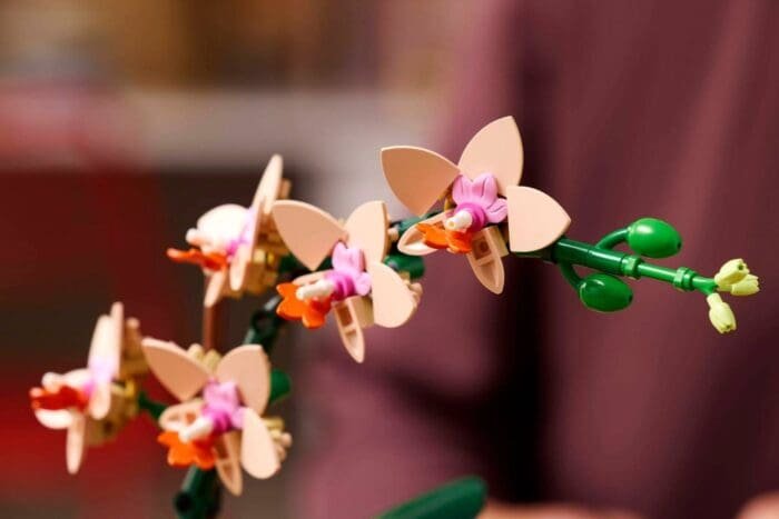 LEGO BOTANICALS MINI ORHIDEE 10343 - imagine 9