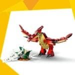 LEGO CREATOR DINOZAUR FEROCE 31379 - imagine 9