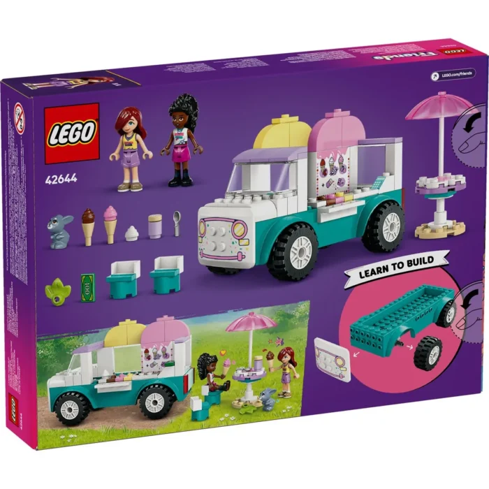 LEGO FRIENDS FURGONETA DE INGHETATA IN ORASUL HEARTLAKE 42644 - imagine 17