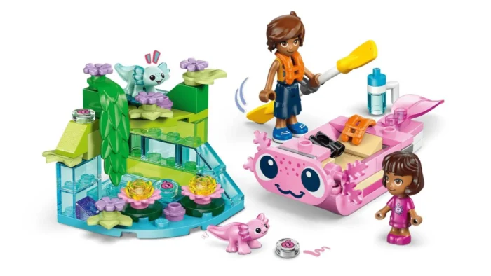 LEGO FRIENDS BARCA AXOLOTL PENTRU AVENTURI 42681 - imagine 17