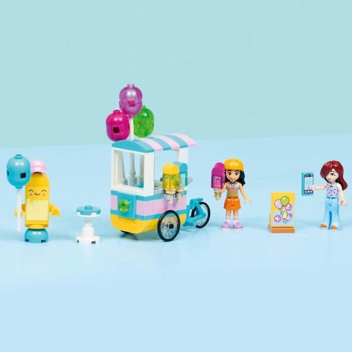 LEGO FRIENDS STAND CU INGHETATA SI BALOANE 42692 - imagine 9