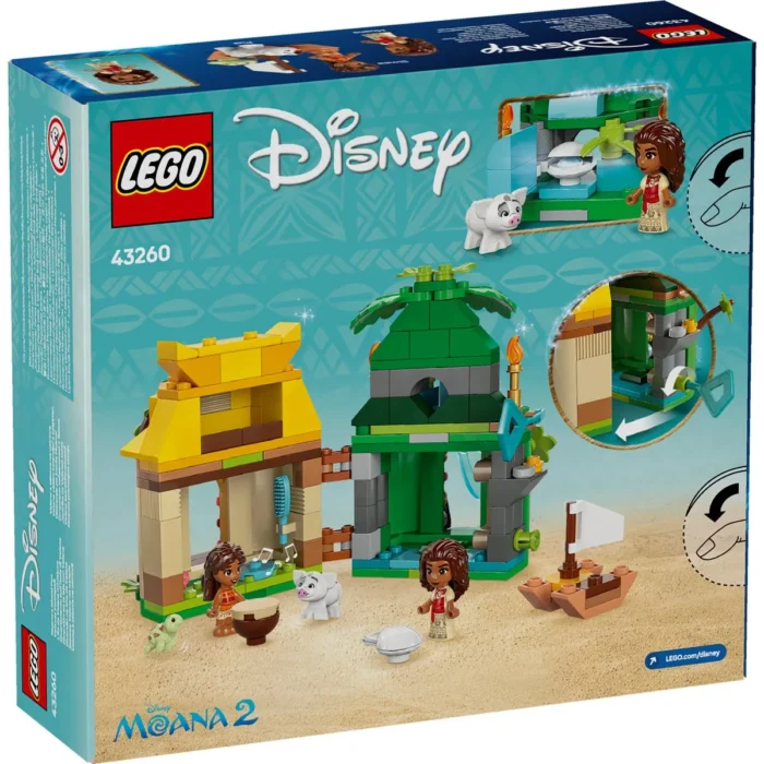 LEGO DISNEY DISTRACTIE PE INSULA MOANEI 43260 - imagine 17