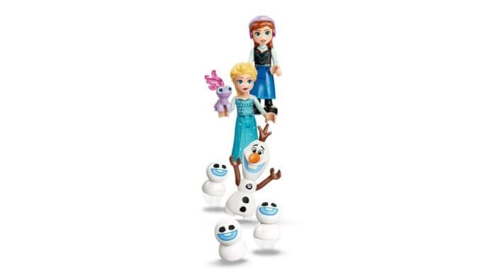 LEGO DISNEY FROZEN AVENTURA CU SANIA PE SINE LA CASTELUL DE GHEATA  AL ELSEI 43281 - imagine 9
