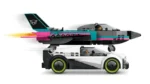 LEGO CITY AVION CU REACTIE VS MASINA 60489 - imagine 17
