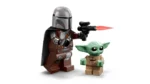 LEGO STAR WARS MOTOCICLETA RAPIDA A LUI MANDALORIAN SI GROGU 75436 - imagine 17