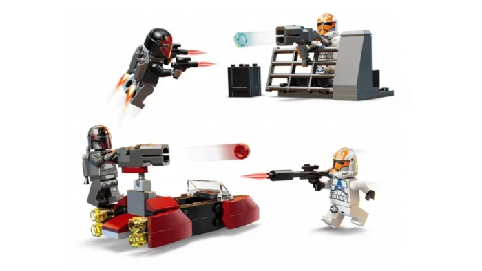 LEGO STAR WARS PACHET DE LUPTA ASEDIUL DE PE MANDALORE 75449 - imagine 17