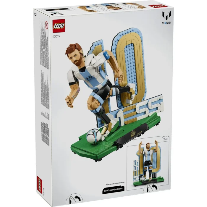LEGO EDITIONS LIONEL MESSI LEGENDA A FOTBALULUI 43015 - imagine 18