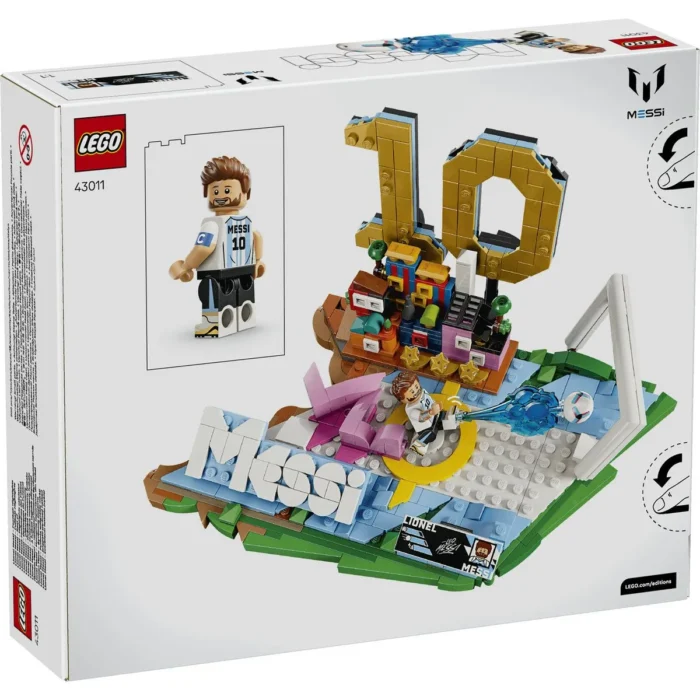 LEGO EDITIONS LIONEL MESSI MOMENTE IMPORTANTE DIN FOTBAL 43011 - imagine 18