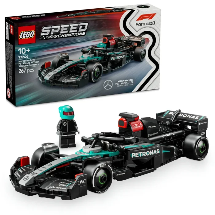 LEGO SPEED CHAMPIONS MASINA DE CURSE F1 MERCEDES AMG W15 77244 - imagine 18