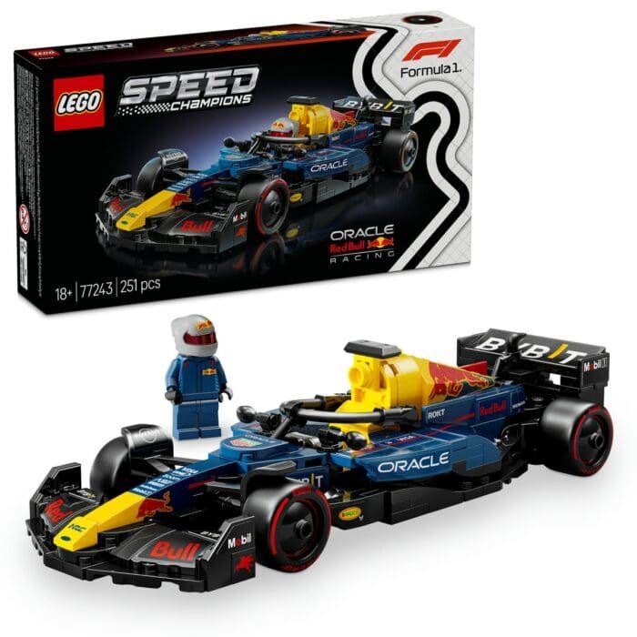 LEGO SPEED CHAMPIONS MASINA DE CURSE F1 ORACLE RED BULL RACING 77243 - imagine 9