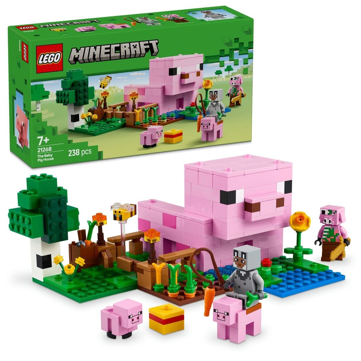 9_LEGO21268 LEGO MINECRAFT CASA-PURCELUS 21268 - imagine 1