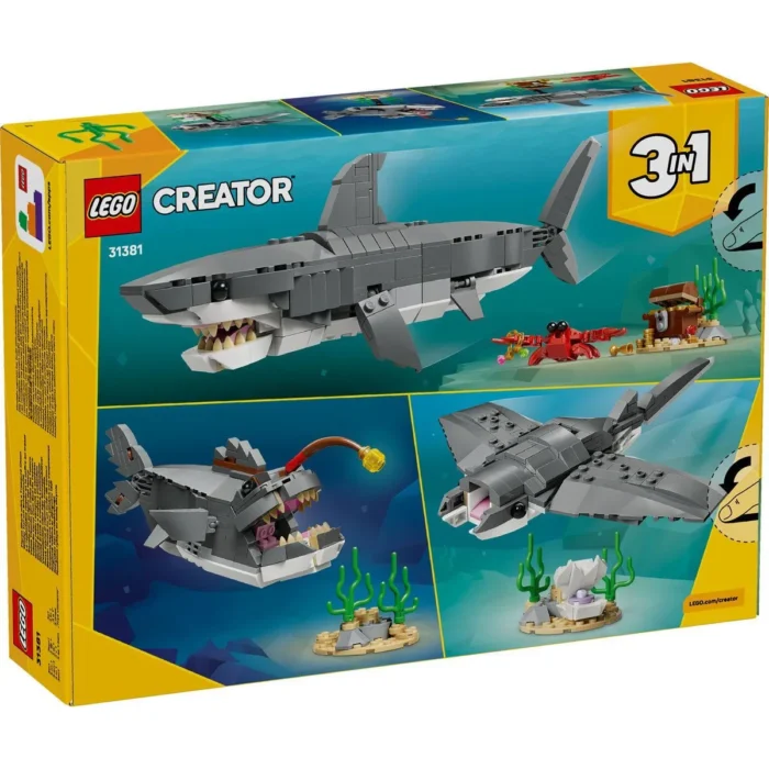 LEGO CREATOR RECHIN FEROCE CU UN CUFAR DE COMORI 31381 - imagine 18