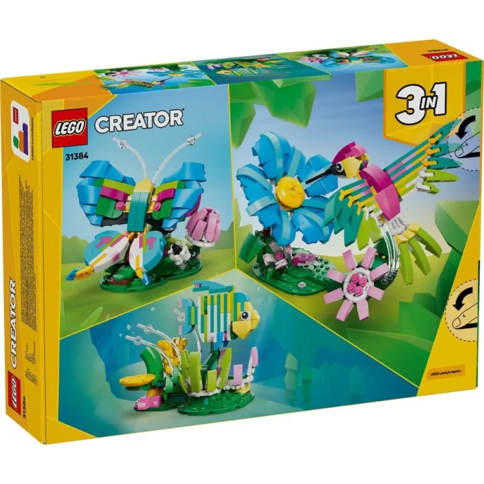 LEGO CREATOR ANIMALE SALBATICE COLIBRI COLORAT 31384 - imagine 18