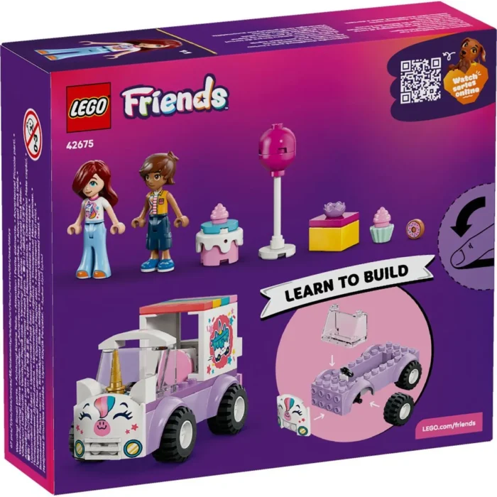LEGO FIRENDS MASINA UNICORN PENTRU LIVRARE DE TORTURI 42675 - imagine 18