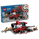 LEGO CITY BOXA SI MECANICI F1 CU MASINA FERRARI 60443 - imagine 18