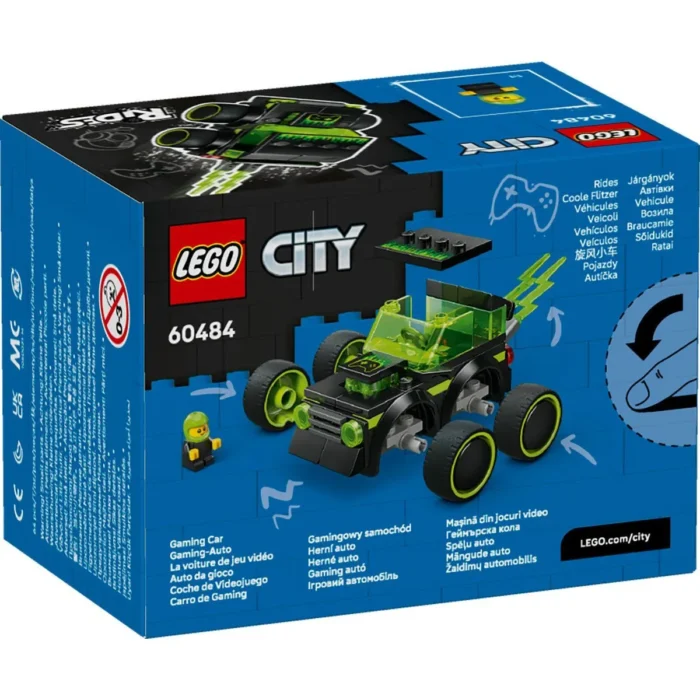 LEGO CITY VEHICULE MASINA DE CURSE DIN JOCURI VIDEO 60484 - imagine 18