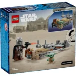 LEGO STAR WARS MOTOCICLETA RAPIDA A LUI MANDALORIAN SI GROGU 75436 - imagine 18