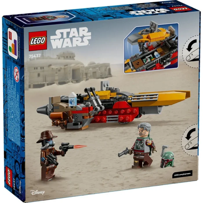 LEGO STAR WARS SPEEDERUL LUI COBB VANTH 75437 - imagine 18