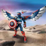 LEGO SUPER HEROES FIGURINA DE CONSTRUCTIE CAPITANUL AMERICA 76296 - imagine 18