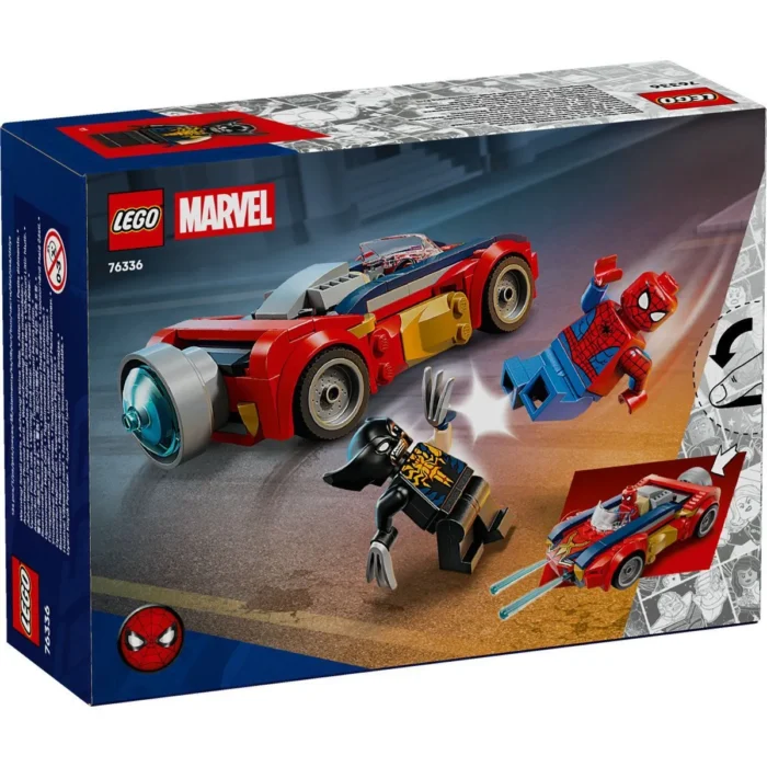 LEGO MARVEL OMUL PAIANJEN IN MASINA VS WOLVERINE VENOMIZAT 76336 - imagine 18