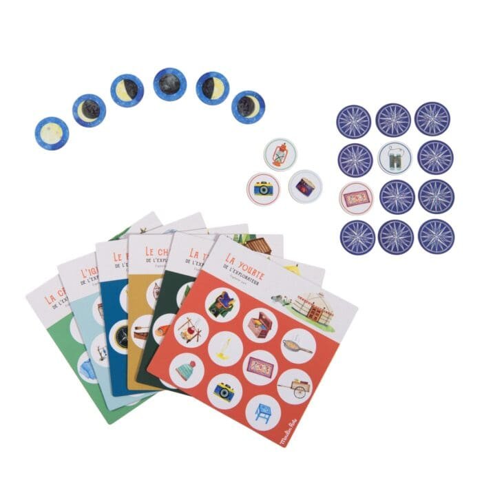 Joc de observatie si memorie camping, Moulin Roty - imagine 2