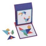 Joc magnetic educativ Tangram, Moulin Roty