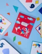 Joc magnetic educativ Tangram, Moulin Roty - imagine 4