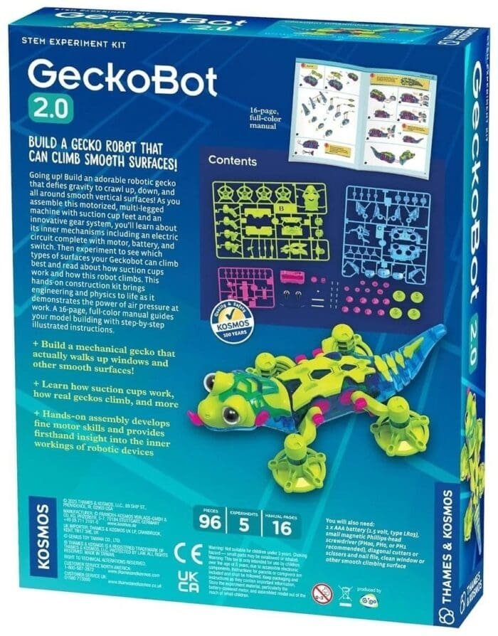 Kit STEM Gecko robotul care se catara, Thames & Kosmos - imagine 3